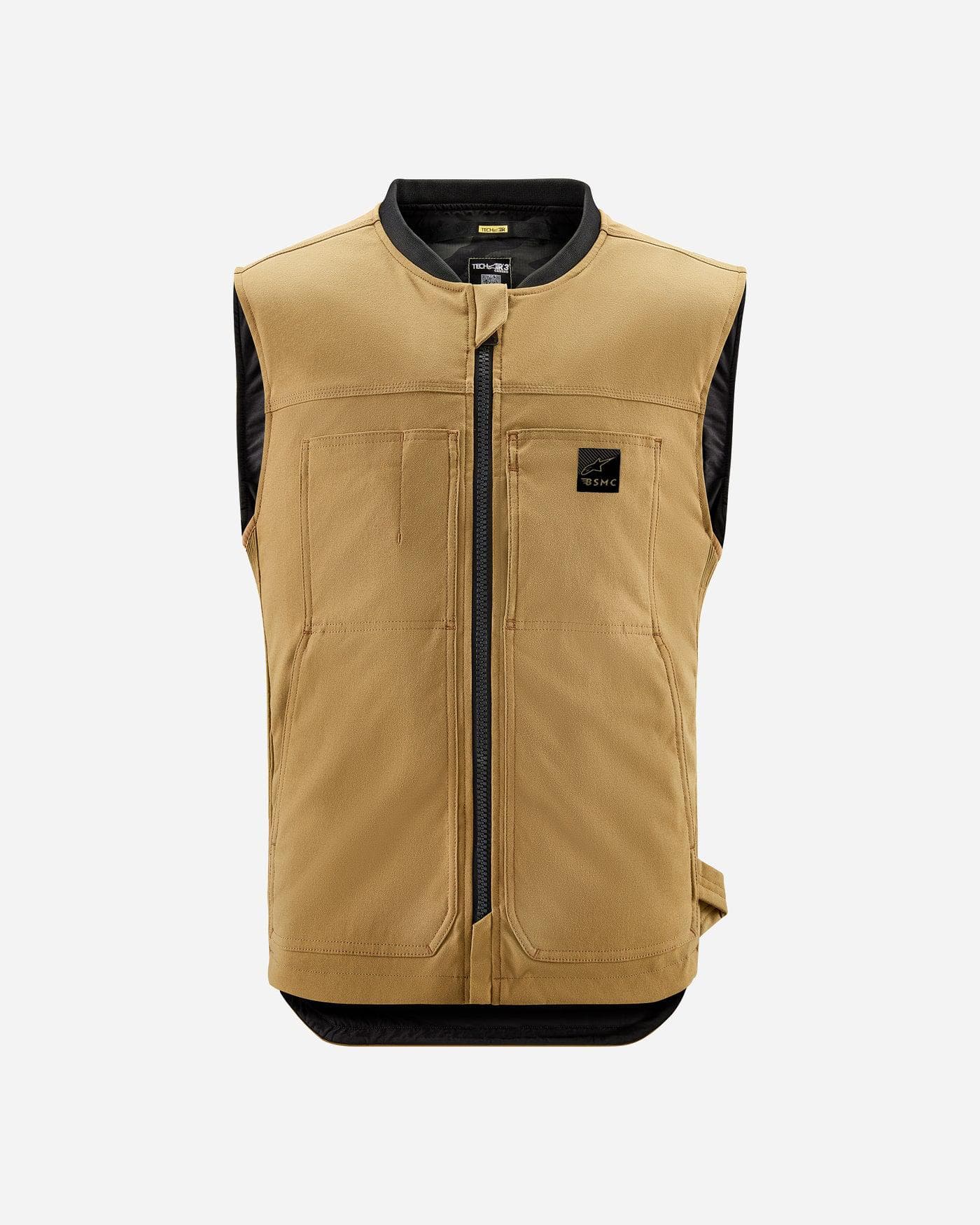 Alpinestars TechAir 3 Canvas Airbag Vest Tan | Bike Shed Moto Co