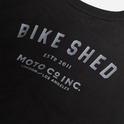 BMW Boxer Motorcycle ESTD. Graphic T-Shirt - Black Back Detail