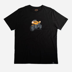 BMW Boxer Motorcycle ESTD. Graphic T-Shirt - Black