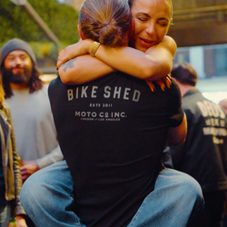 BMW Boxer Motorcycle ESTD. Graphic T-Shirt - Black