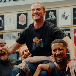 BMW Boxer Motorcycle ESTD. Graphic T-Shirt - Black