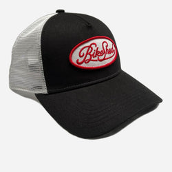 BSMC Motorcycle Garage Patch Cap - Black/White
