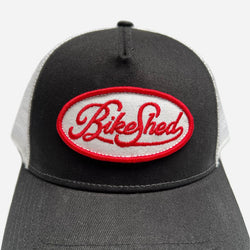 BSMC Motorcycle Garage Patch Cap - Black/White