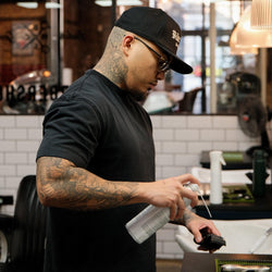 BSMC Los Angeles Snapback Motorcycle Cap - Black