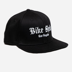 BSMC Los Angeles Snapback Motorcycle Cap - Black