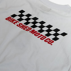 BSMC Motorcycle Race T-Shirt - White