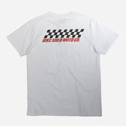 BSMC Motorcycle Race T-Shirt - White