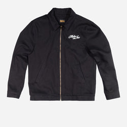 BSMC Shoreditch Logo Motorcycle Twill Jacket - Black