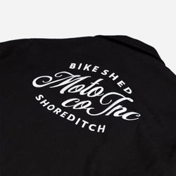 BSMC Shoreditch Logo Motorcycle Twill Jacket - Black