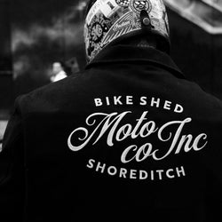 BSMC Shoreditch Logo Motorcycle Twill Jacket - Black