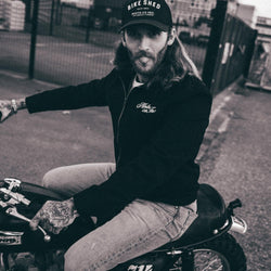 BSMC Shoreditch Logo Motorcycle Twill Jacket - Black