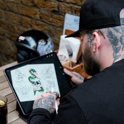 BSMC Throwback Logo Embroidered Snapback Cap - Black