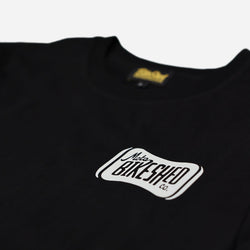 BSMC Throwback Logo Motorcycle Graphic T-Shirt - Black