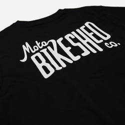 BSMC Throwback Logo Motorcycle Graphic T-Shirt - Black