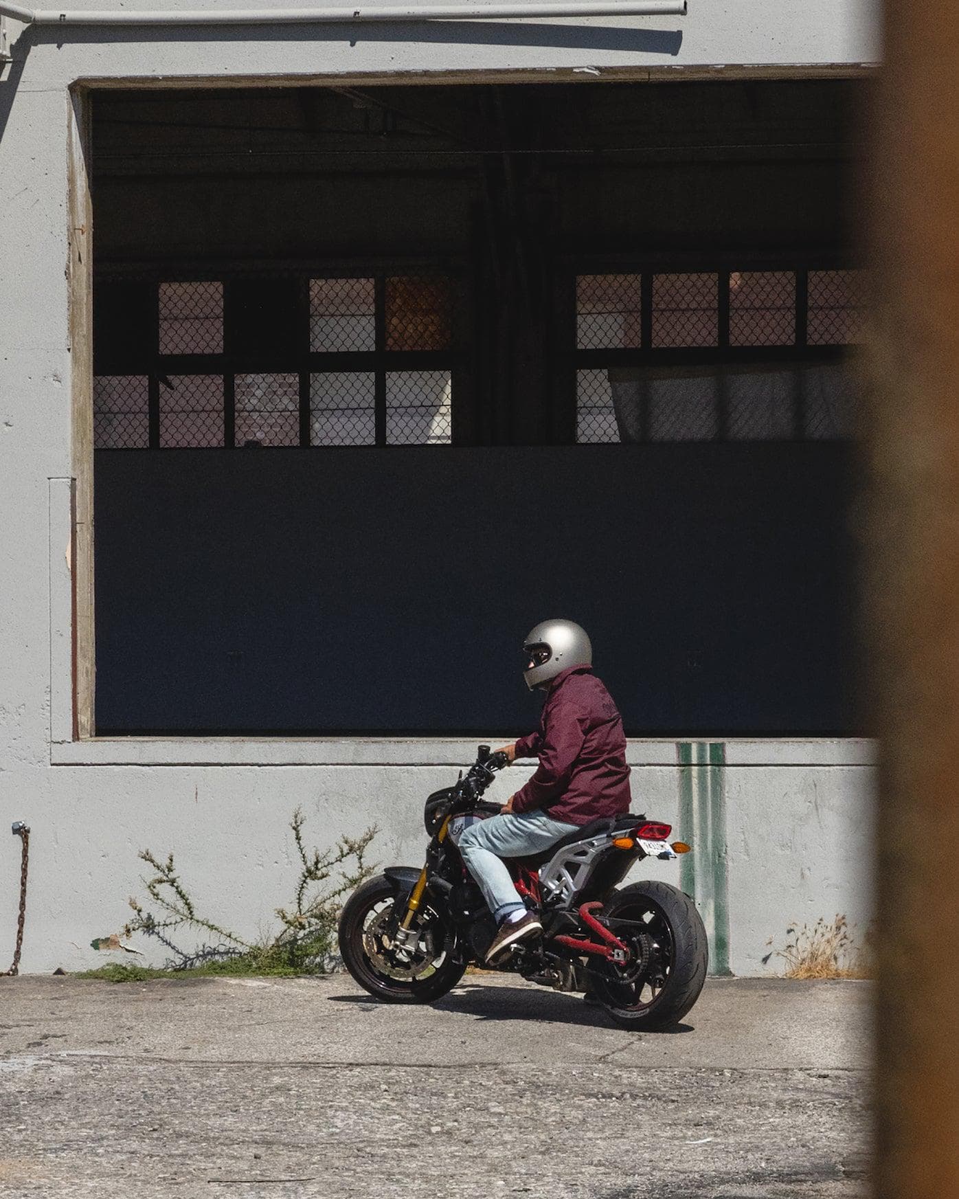 BSMC Company Coach Jacket - Burgundy – Bike Shed Motorcycle Club