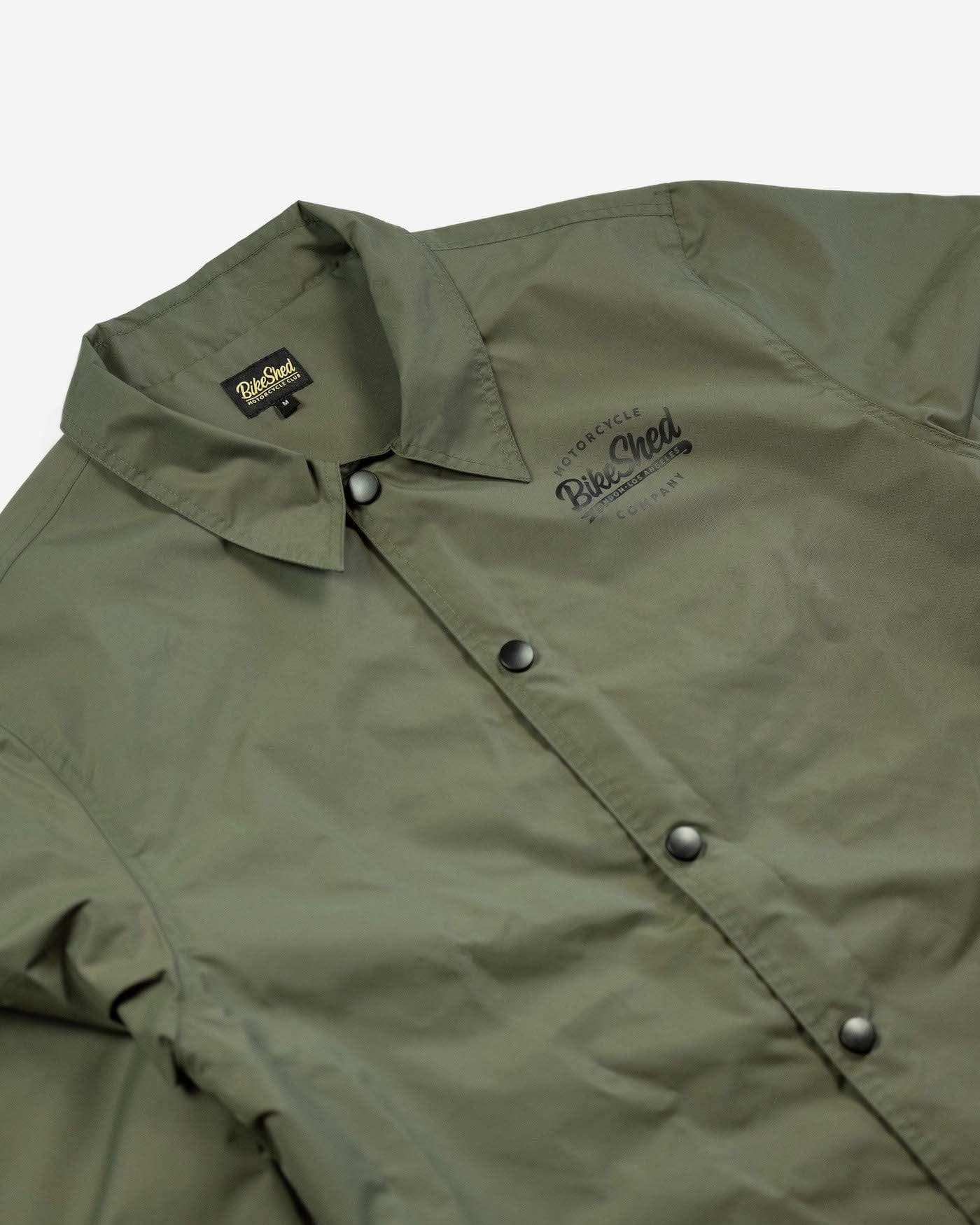 Olive on sale coach jacket