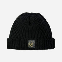 BSMC Motorcycle Crest Knit Beanie - Black