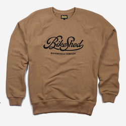 BSMC Garage Motorcycle Sweatshirt - Brown/Black
