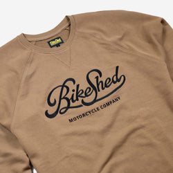 BSMC Garage Motorcycle Sweatshirt - Brown/Black