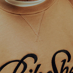 BSMC Garage Motorcycle Sweatshirt - Brown/Black