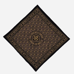 BSMC Retail Accessories BSMC Monogram Bandana - Black/Gold