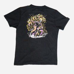 BSMC Speed Demon Graphic Motorcycle T-Shirt - Washed Black