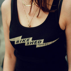 BSMC Women's Lightening Ribbed Vest - Black