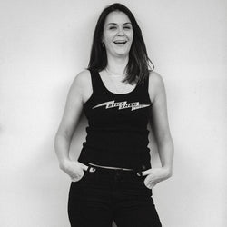 BSMC Women's Lightening Ribbed Vest - Black