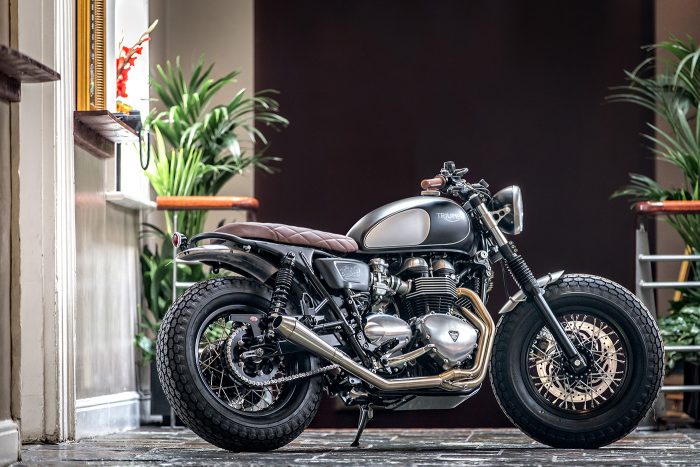 Dutch's Triumph Bonneville by Down & Out