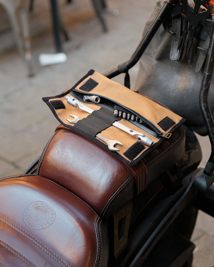 BSMC Riders Tool Pouch - Waxed Tan