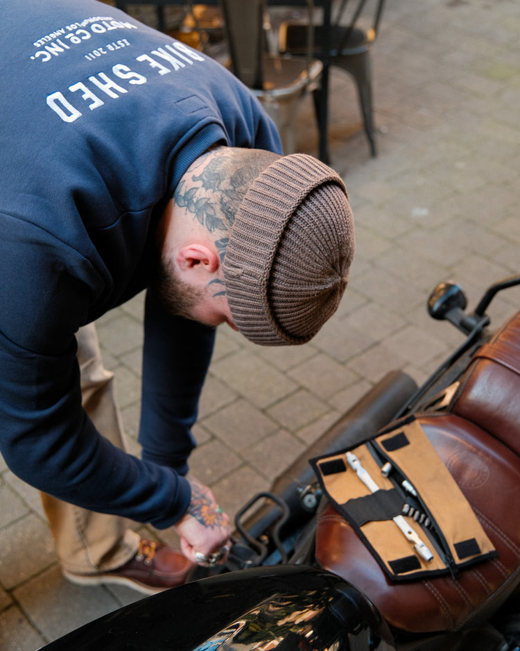 BSMC Riders Tool Pouch - Waxed Tan