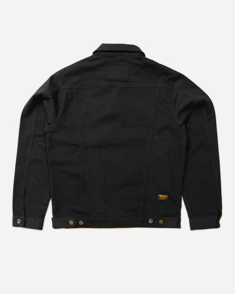 BSMC Denim Jacket - Cordura Black studio image rear