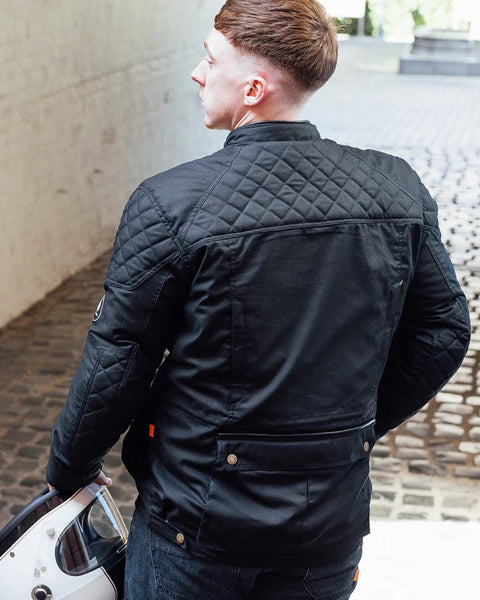Merlin Edale II Waxed D3O Jacket - Black