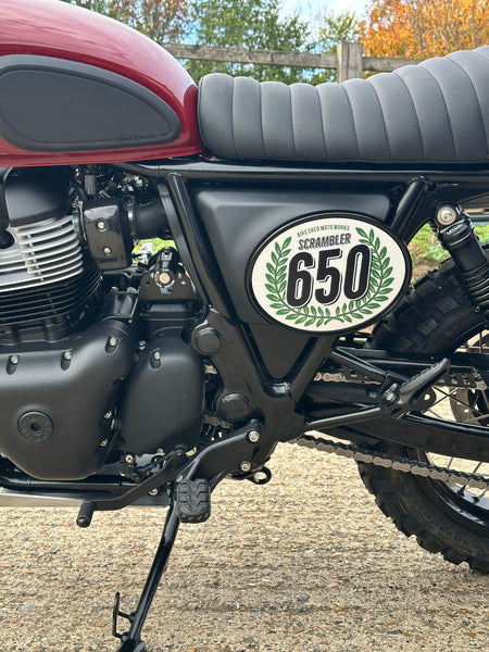 Bike Shed x MotorWorks 650 Scrambler Build - Build Level Tier 2