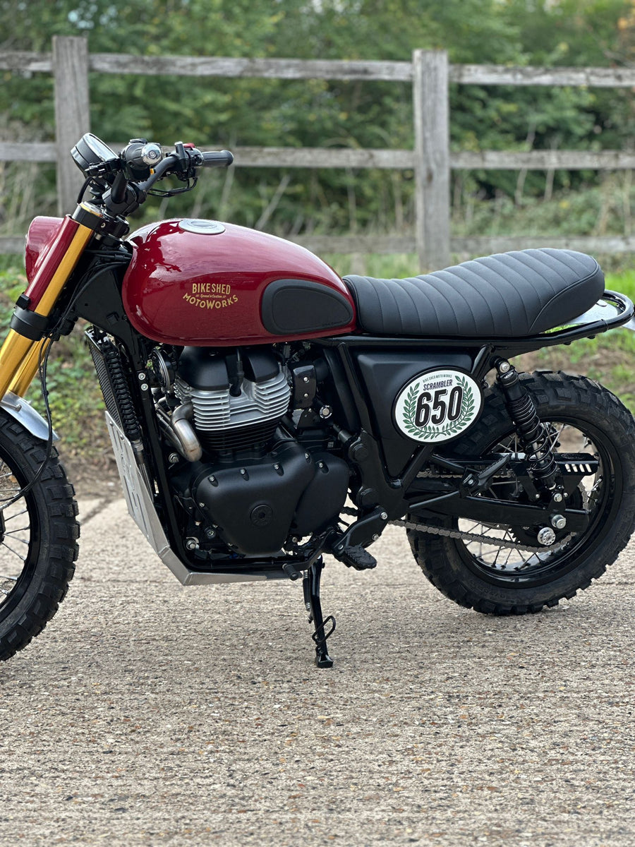 Bike Shed x MotorWorks 650 Scrambler Build - Build Level Tier 2