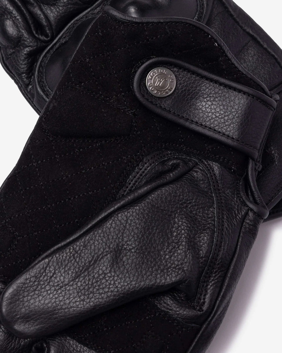 Macleod Rebel Leather Gloves - Black