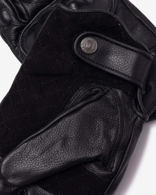 Macleod Rebel Leather Gloves - Black