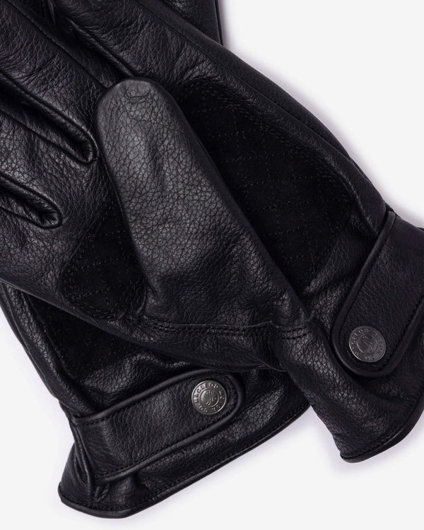Macleod Classic Leather Gloves - Black