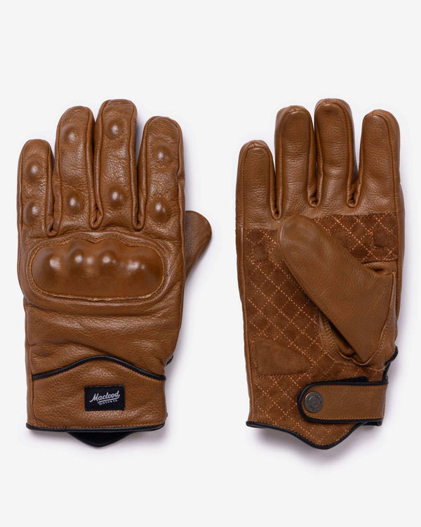 Macleod Rebel Leather Gloves - Brown