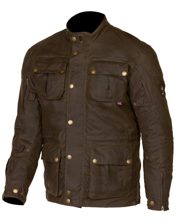 Merlin Bamford AAA Wax Jacket - Olive