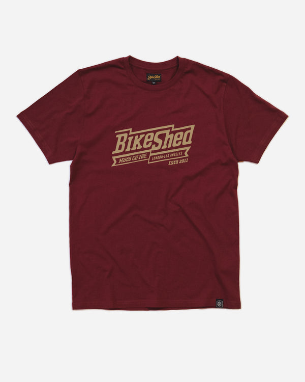 BSMC Steps T-Shirt - Burgundy