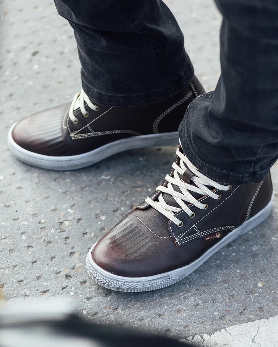 Merlin Stretton D3O Boots - Brown