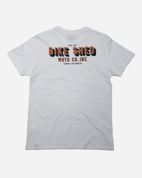 BSMC Billboard Logo Graphic T-Shirt - Off White