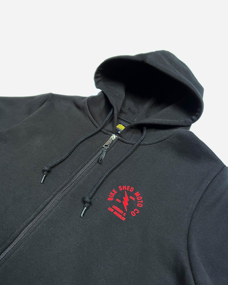 BSMC Common Ground Graphic Motorcycle Hoodie - Black