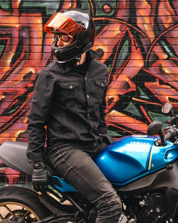 BSMC Denim Jacket Cordura Black - Main Image