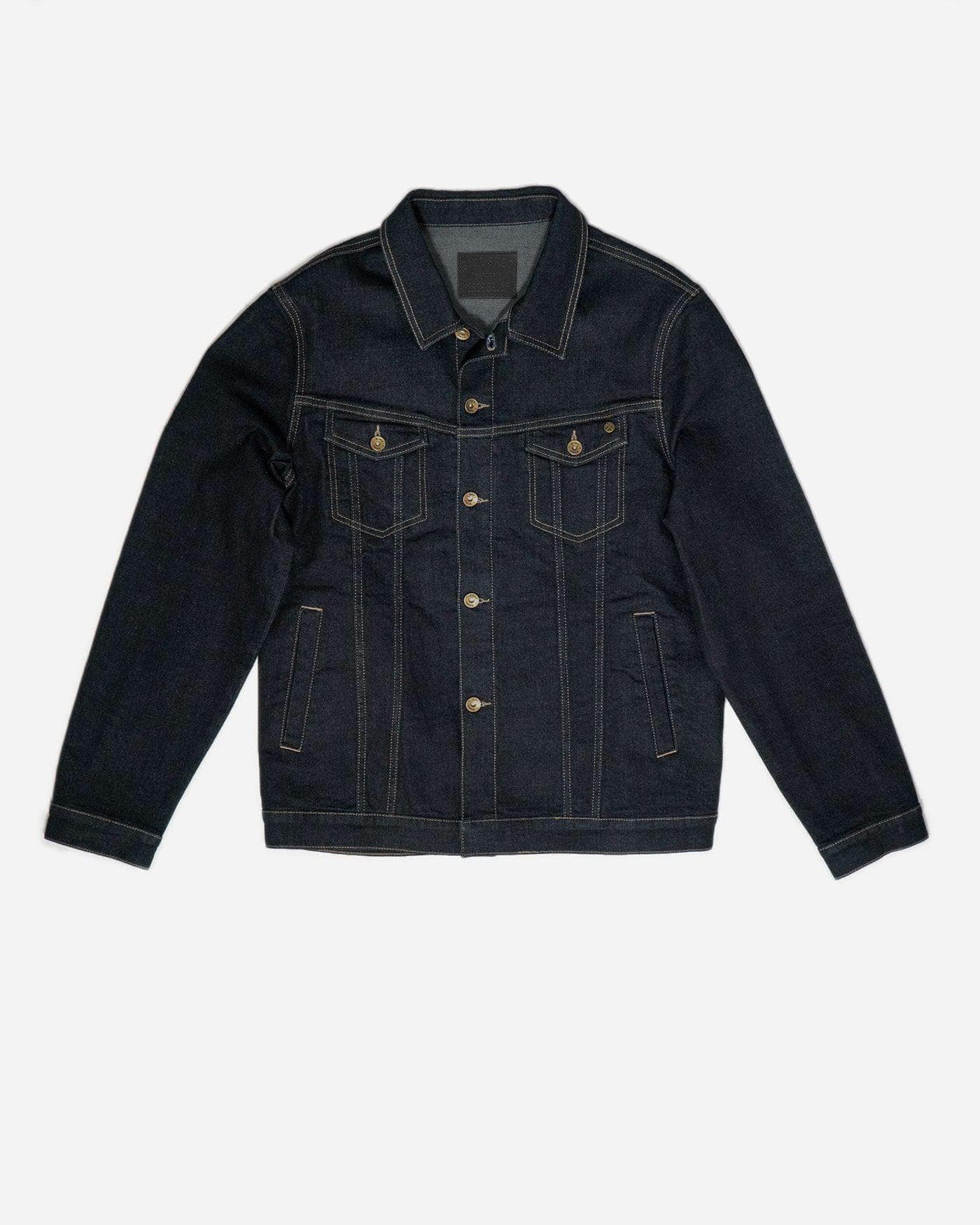 Denim Cotton Motorcycle Jacket MKII Cordura Indigo | Bike Shed