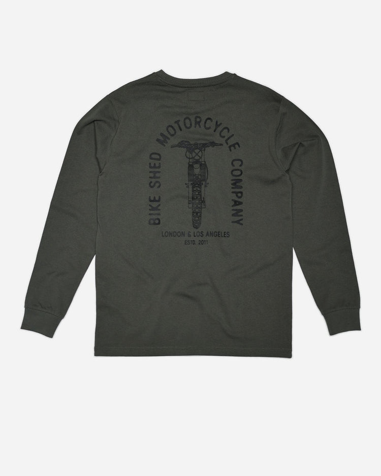 BSMC Retail T-shirts BSMC Dirt Bars Long Sleeve T-Shirt - Khaki