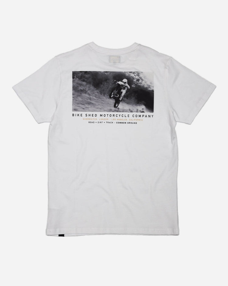 BSMC Retail T-shirts BSMC Dirt Shot T-Shirt - White