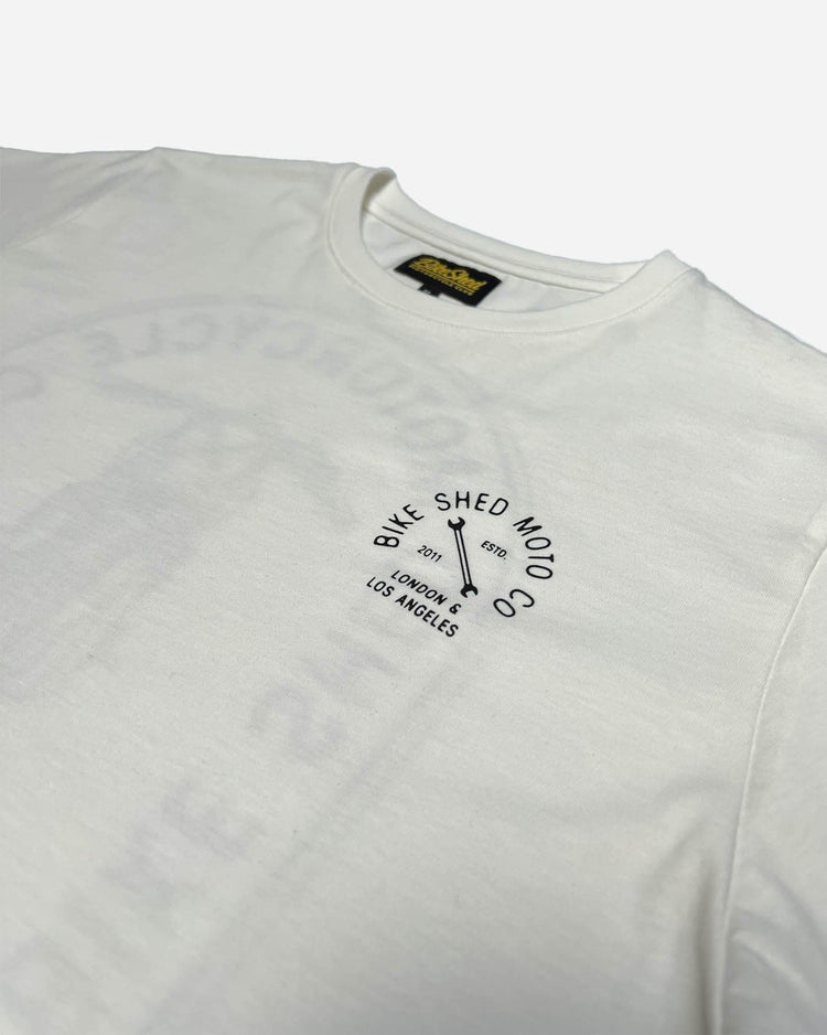 BSMC Retail T-shirts BSMC Drop Bars T Shirt - White