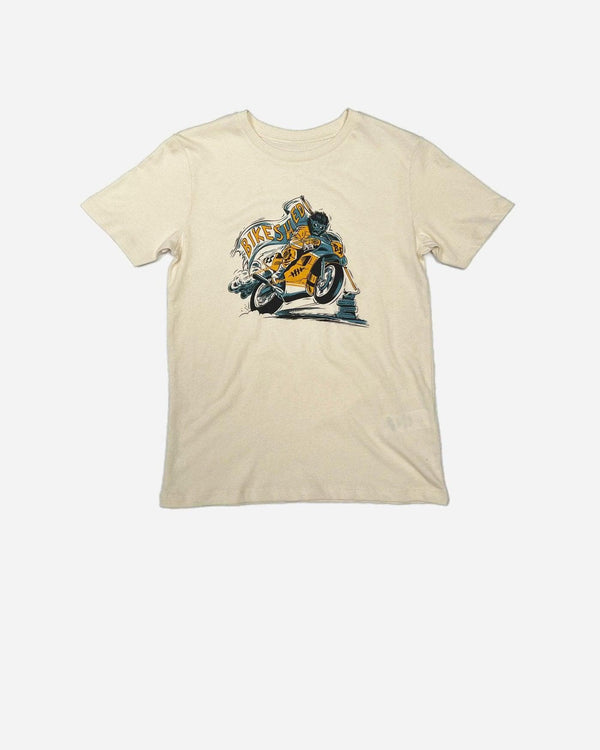 BSMC Kids Track Wolf T-Shirt - Cream